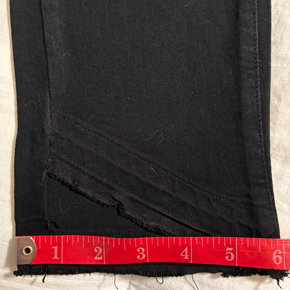 New Paige Black High rise with hem detail - Picture 8 of 8